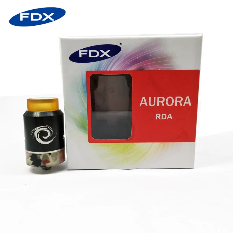 FDX капельный испаритель RDA капельница распылитель 510 резьба 24 мм меховой бак для