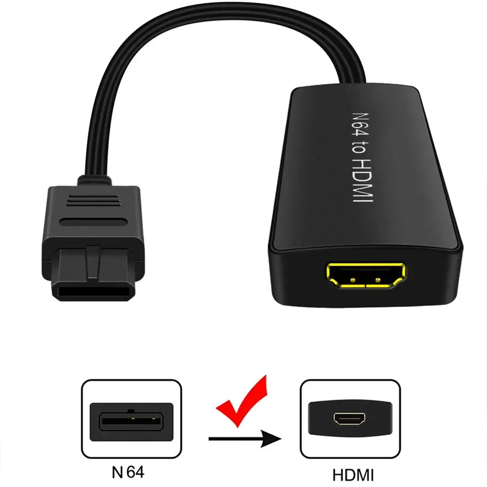Адаптер совместимый с N64 и Hdmi 1080p кабель связи восстановление игрового экрана ТВ