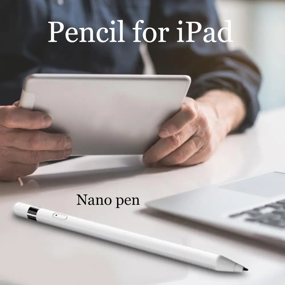 Портативная сенсорная ручка карандаш для письма и рисования устройства Apple