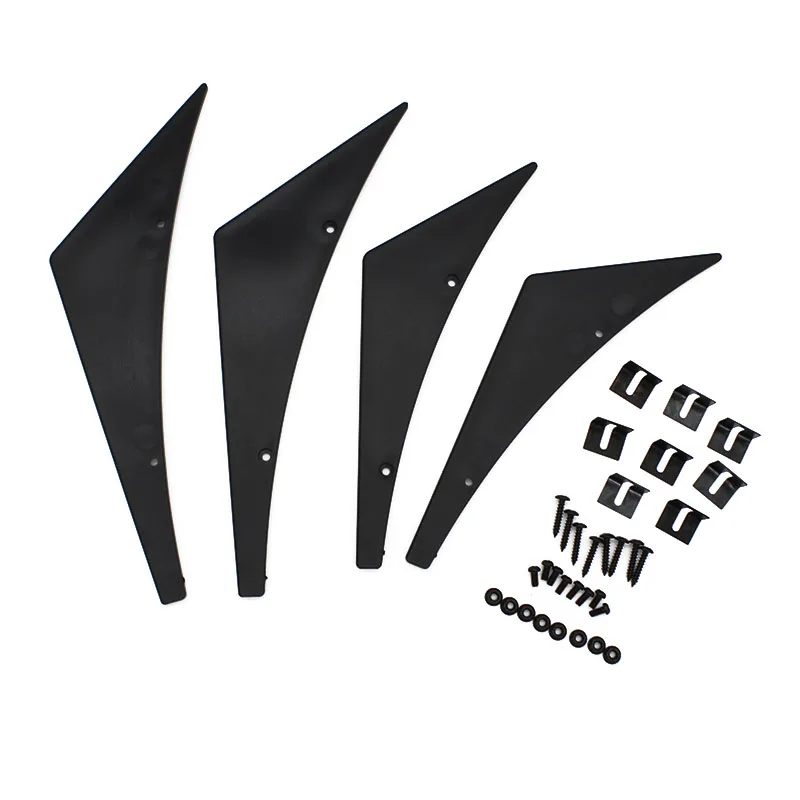 Передний бампер разделитель для губ ребра спойлер тела Canards валентный подбородок