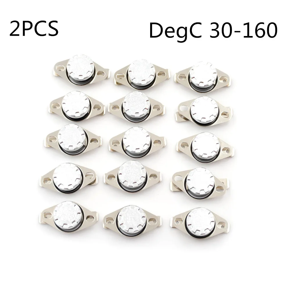 2 шт. 250В 10А нормально открытый/нормально закрывающийся без термостата