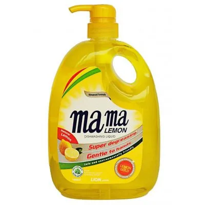 Гель концентрированный для мытья посуды и детских принадлежностей Mama Lemon, 1 л