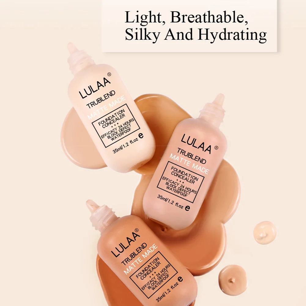 Оптовая продажа консилер косметика/основа Увлажняющая отбеливающая дышащая