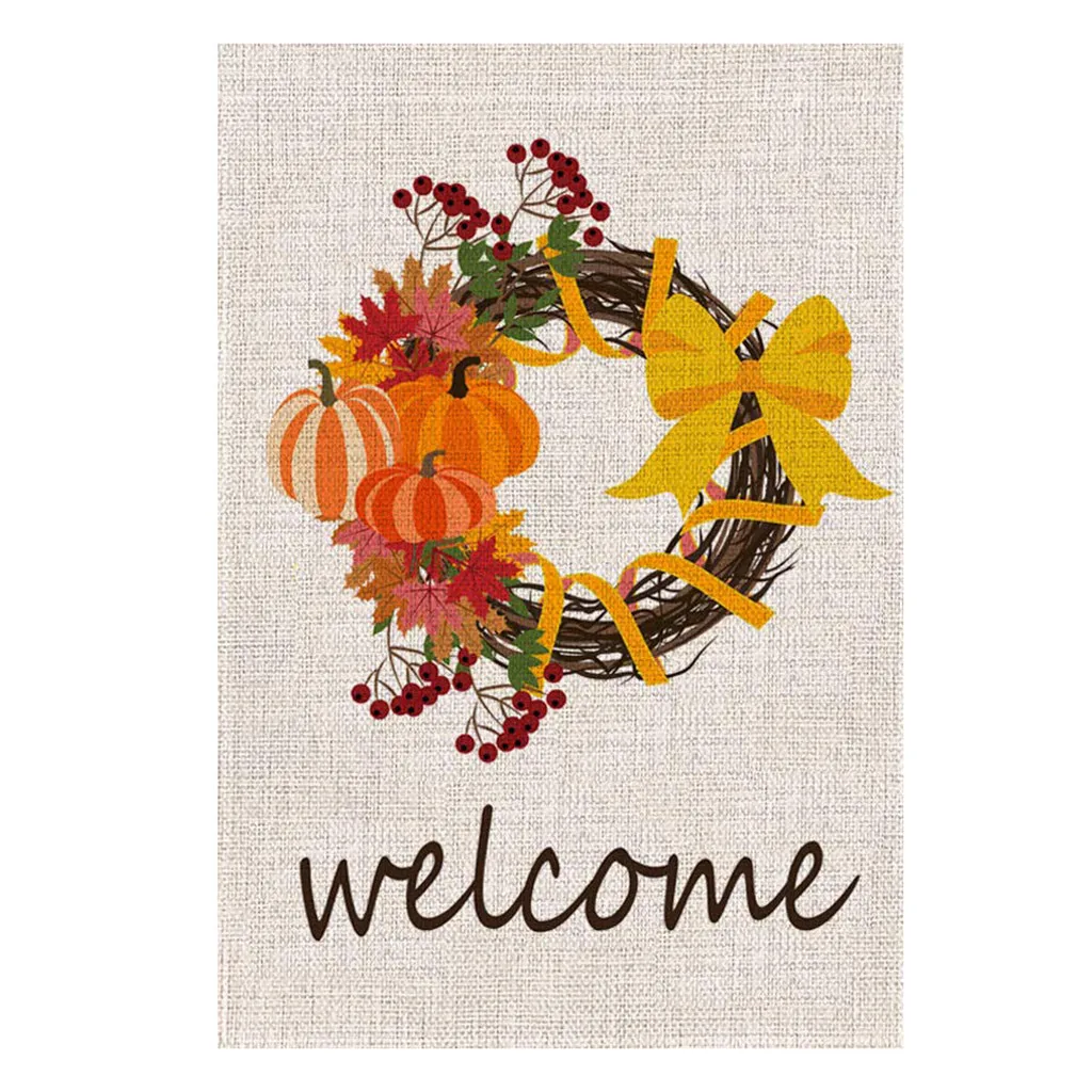 Любовь в День благодарения урожая садовый баннер оформление дома 30x45cm лидер