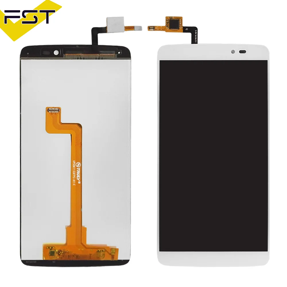 ЖК дисплей для Alcatel One Touch Idol 3 6045 OT6045 6045K 6045Y 5 дюйма кодирующий преобразователь