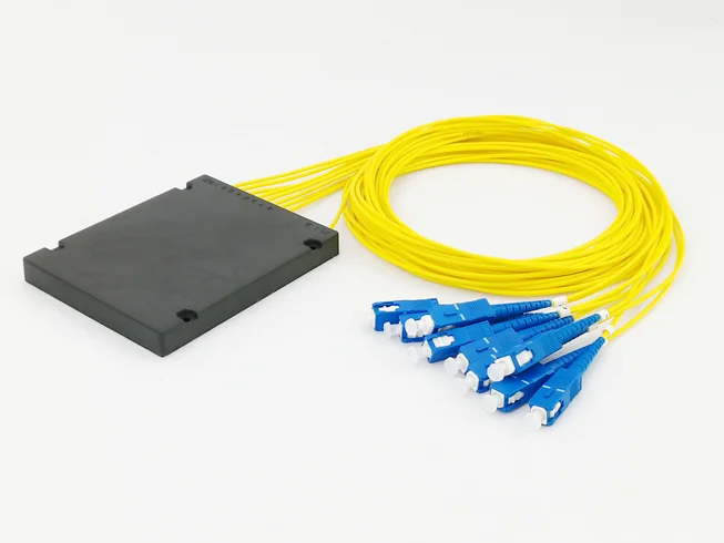 

Carrier Grade 1x 8 Fiber Splitter Module Box Type SC Pigtail Optical Splitter