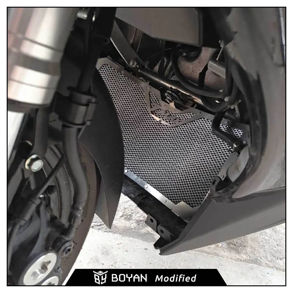 Защитная крышка радиатора мотоцикла для Yamaha TMAX 530 TMAX530 2012 2013 2014 2015 2016|Накладки и