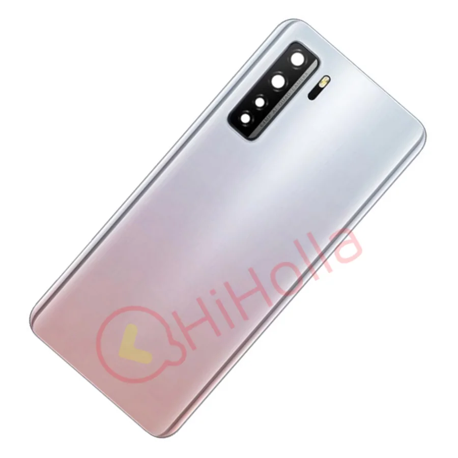 

NEW For Huawei P40 Lite 5G Back Battery Cover Glass Panel Rear Housing Door Case+Camera Lens Replace For Huawei P40 Lite 5G