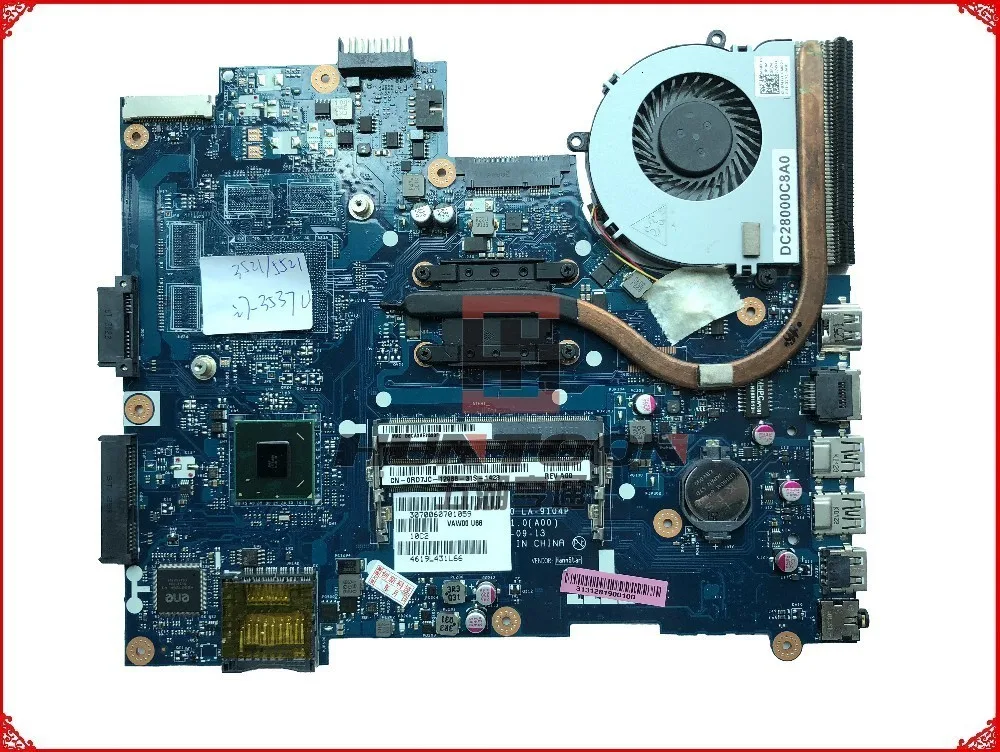 Оптовая продажа материнская плата для ноутбука Dell Inspiron 3521 5521 RD7JC VAW00 Φ DDR3L 100%