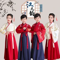 girls childrens hanfu kimono traditional vintage ethnic fan students chorus dance costume japanese yukata oriental style kimono