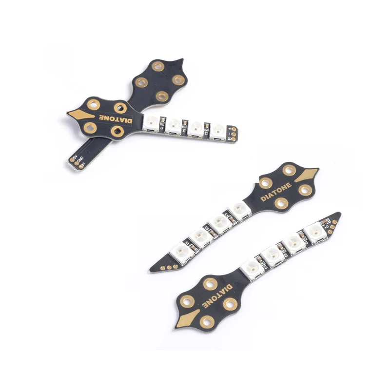 2 шт. высококачественный светодиодный светильник MAMBA Arm WS2812 5 В для Diatone GT R349 HD TBS 3