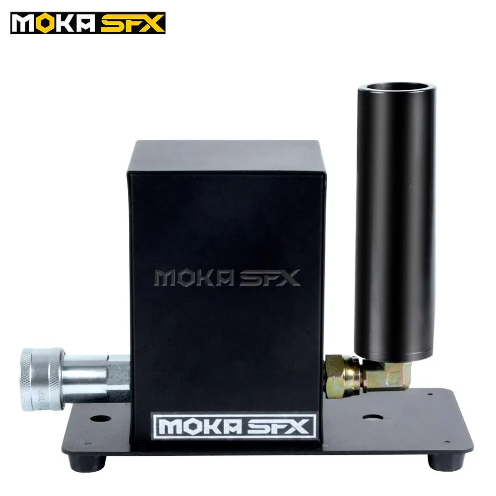 2 шт./лот цифровая сценическая co2 Jet moka jet dmx машина с одним соплом цилиндр CO2 cannon для