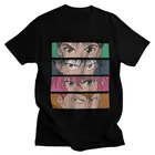 Haikyu Yu Nishinoya футболка с глазами Мужская Футболка Harajuku с коротким рукавом из хлопка в японском аниме и манга Haikyuu футболки городские футболки