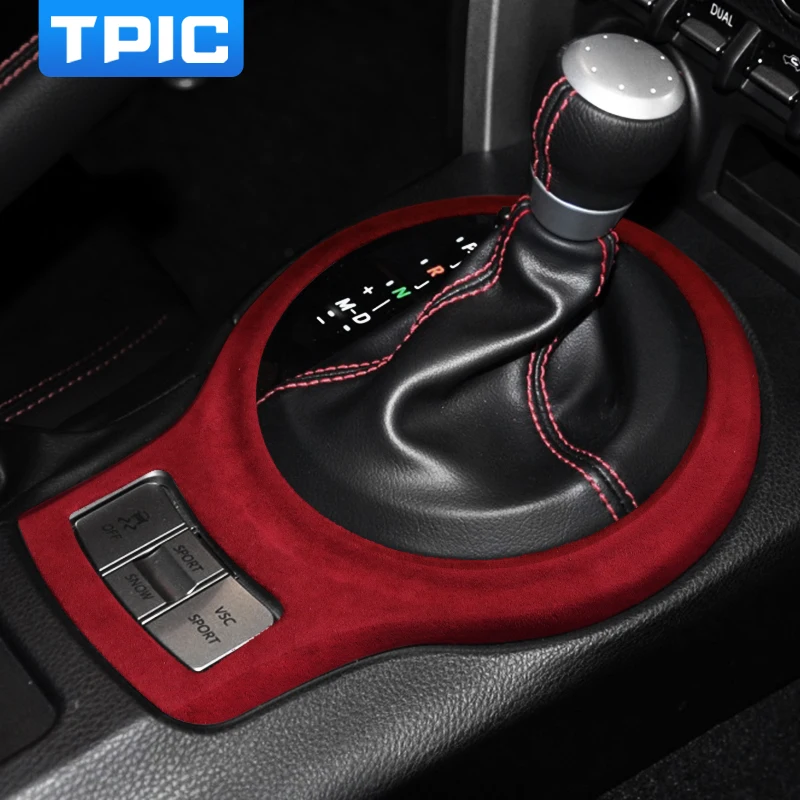 Замшевая упаковка Алькантара для Subaru BRZ Toyota 86 2013-2020 центральное управление