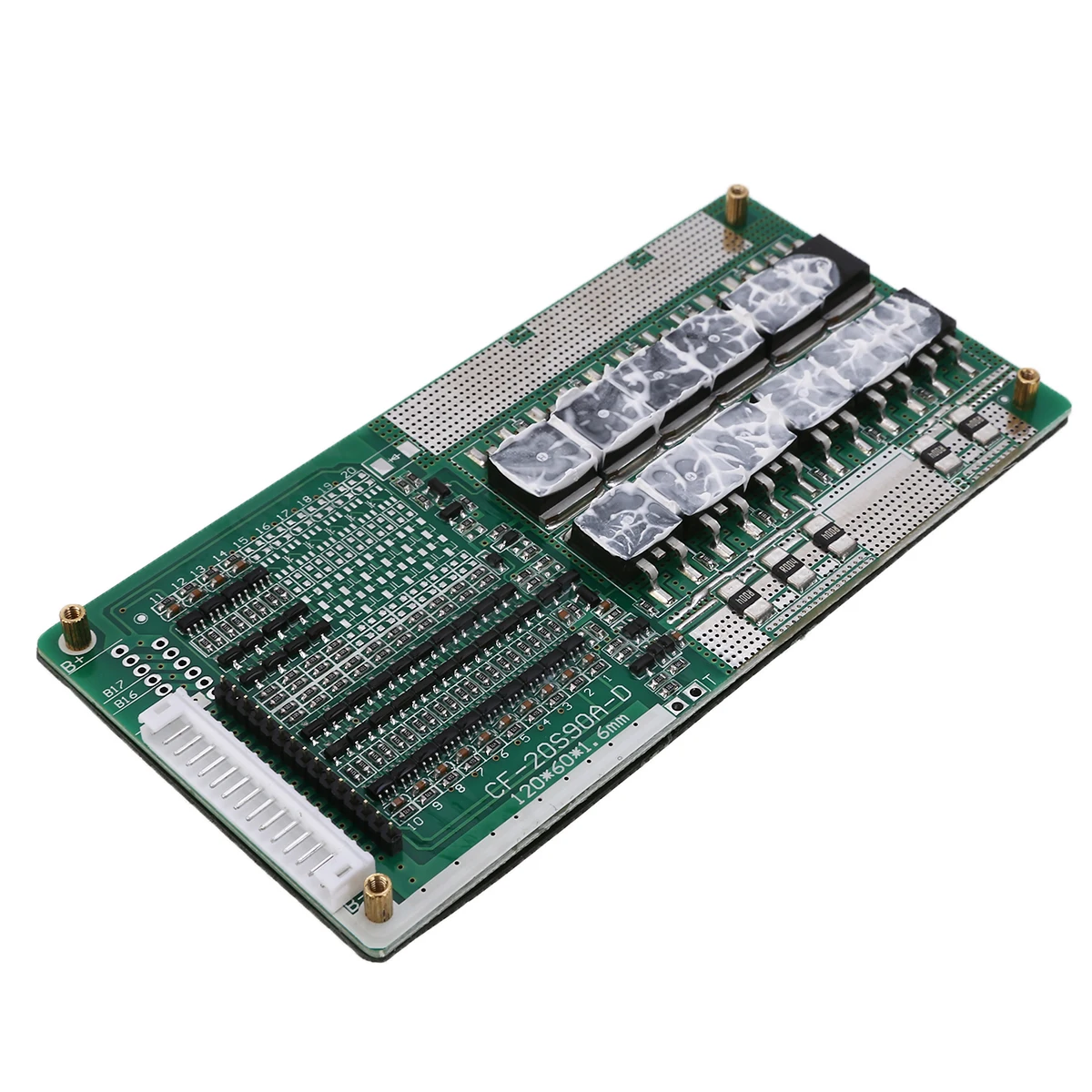 48V 14S 45A li-ion 3,7 V батареи BMS PCB с балансом 300 мм кабель для Ebike Escooter литий-ионный Lipolymer аккумулятор 120x60x9 мм