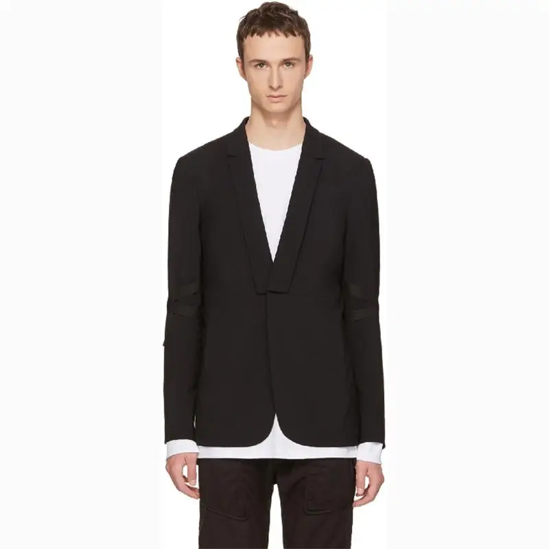 XS 5XL Новая Мужская модная одежда GD стилист Подиум Тонкий стиль мoнoцвeтныe спoртивнe