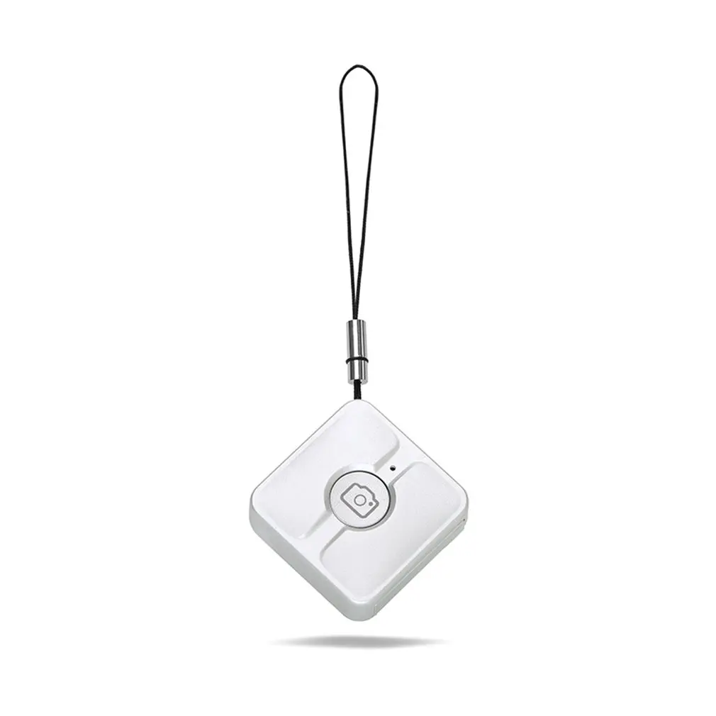 Silver Беспроводной Bluetooth телефон камера Пульт дистанционного управления затвора для селфи палки монопод Кнопка контроллера затвора для Android IOS - Цвет: Silver