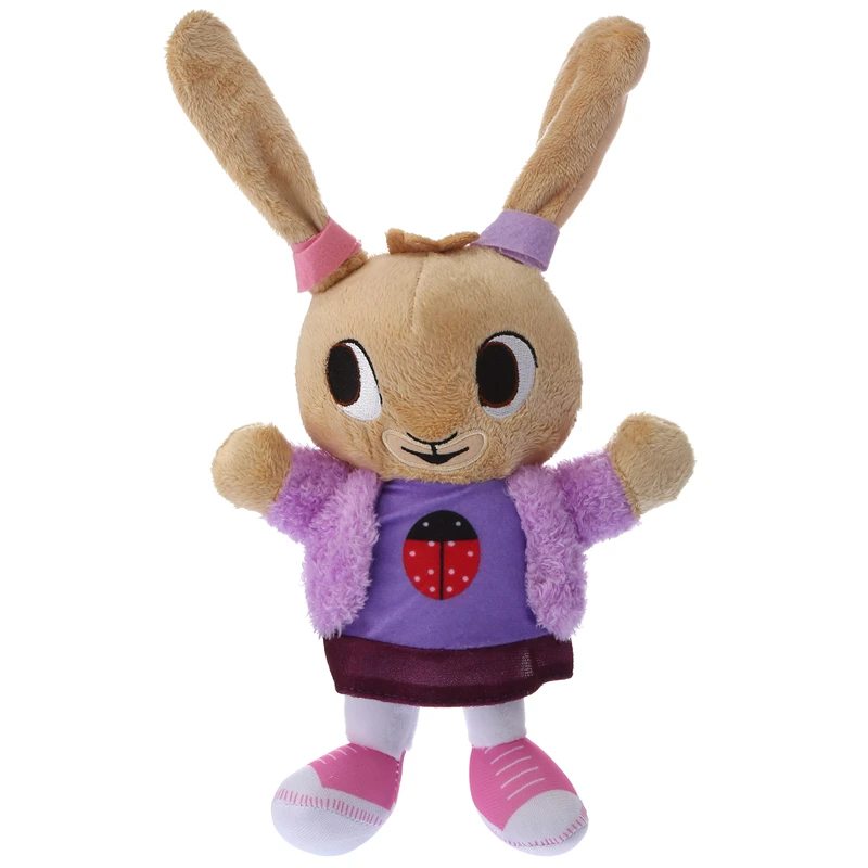 Bing Bunny плюшевая игрушка Sula Flop Hoppity Voosh Bing coco животные друг Мягкая кукла Peluche Игрушки для детей на день рождения рождественские подарки - Цвет: Rabbit 32cm