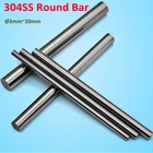 304 стержень из нержавеющей стали, линейные стержни вала, длина 500 мм, диаметр 3456810121415161820 мм