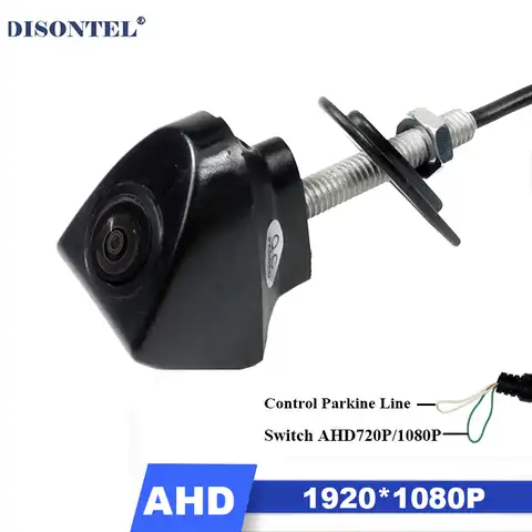 Автомобильная парковочная камера 1920*1080P AHD HD с логотипом переднего вида для Toyota Highlander 2015/Verso 2014