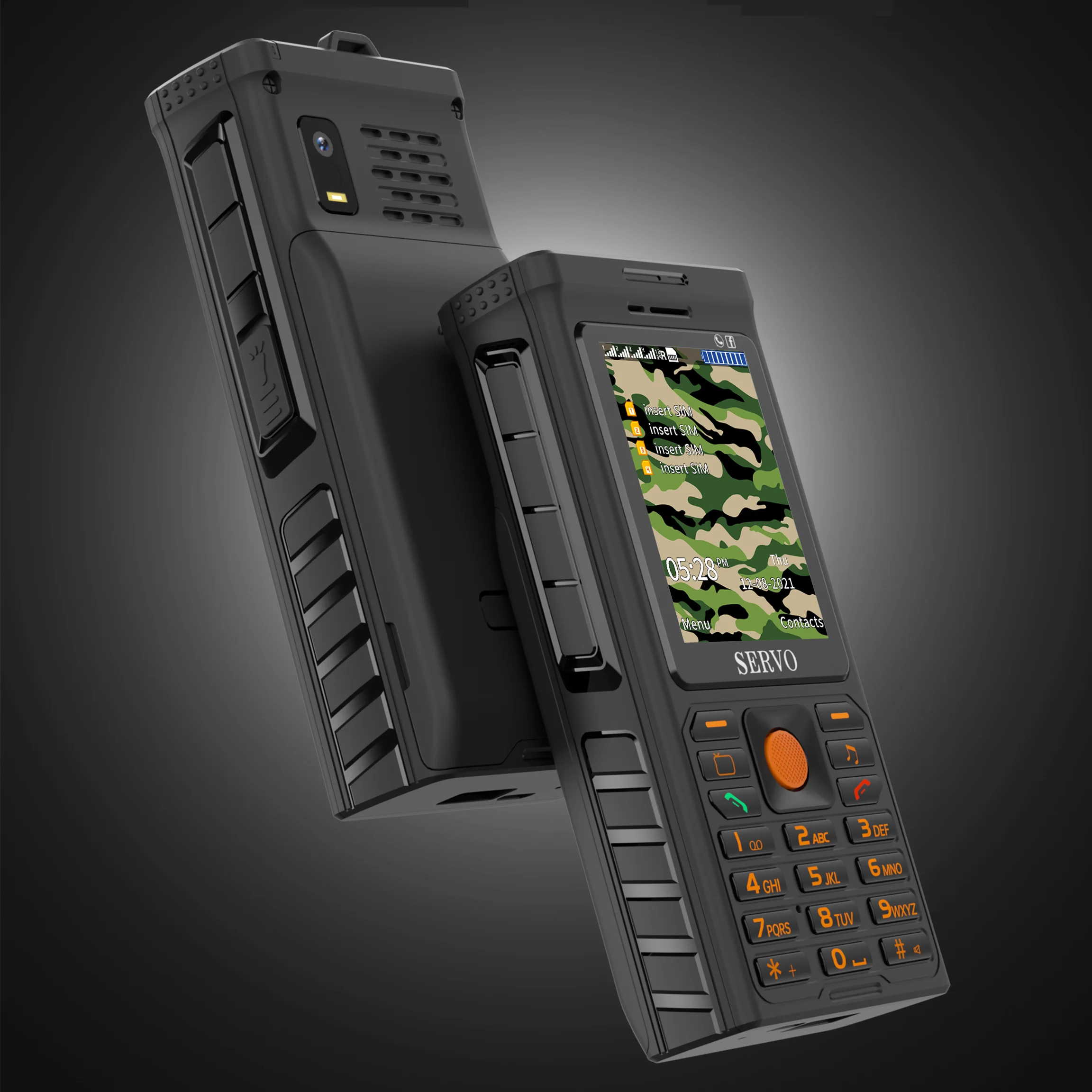Мобильный телефон SERVO X3 PRO, 4 SIM-карты, 4 режима ожидания, сотовый телефон, быстрый набор номера, запись одной кнопкой, волшебный голос, 2,4 дюйма ...