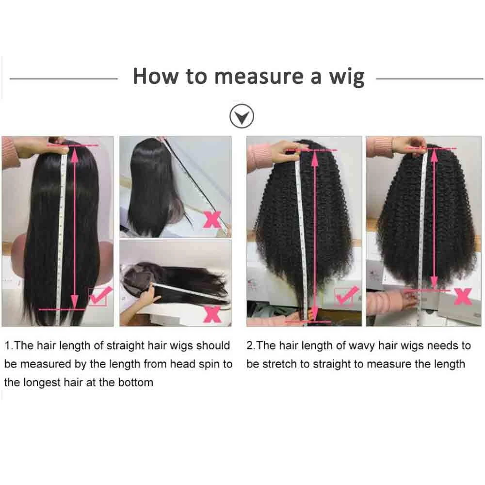 

Ms Love 360 Lace Frontal Wig Straight Human Hair Wigs For Black Women 10"-26" Inch Brazilian Non Remy Hair