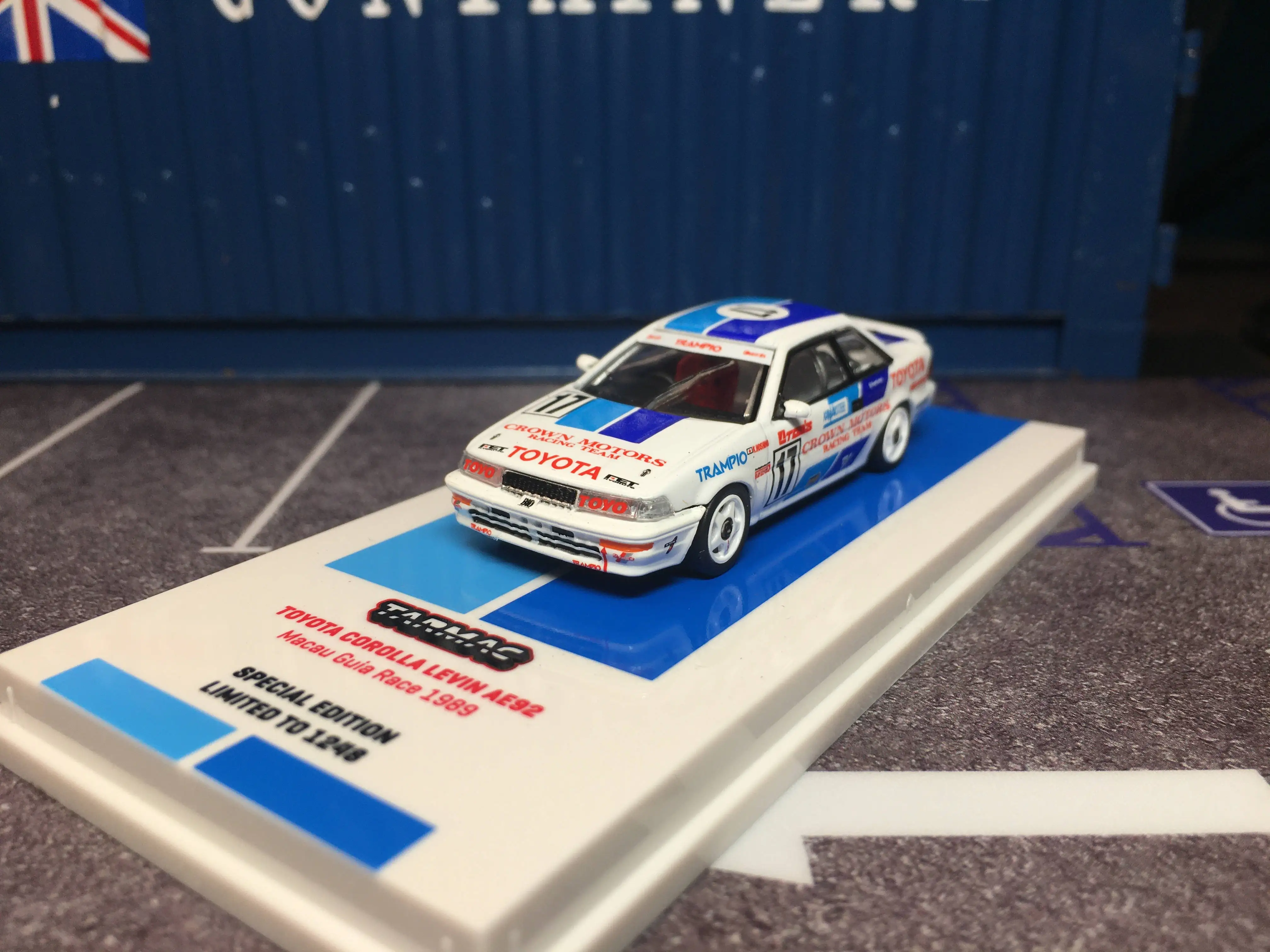Tarmac работает 1/64 Toyota Corolla Levin AE92 лимитированная коллекция автомобилей | Игрушки и