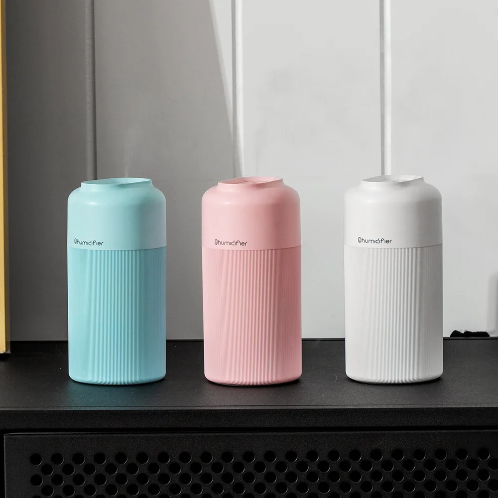 

Мини-увлажнитель воздуха с бесшумным холодным туманом, 350 мл, портативный USB-увлажнитель воздуха для спальни, дома, офиса или автомобиля