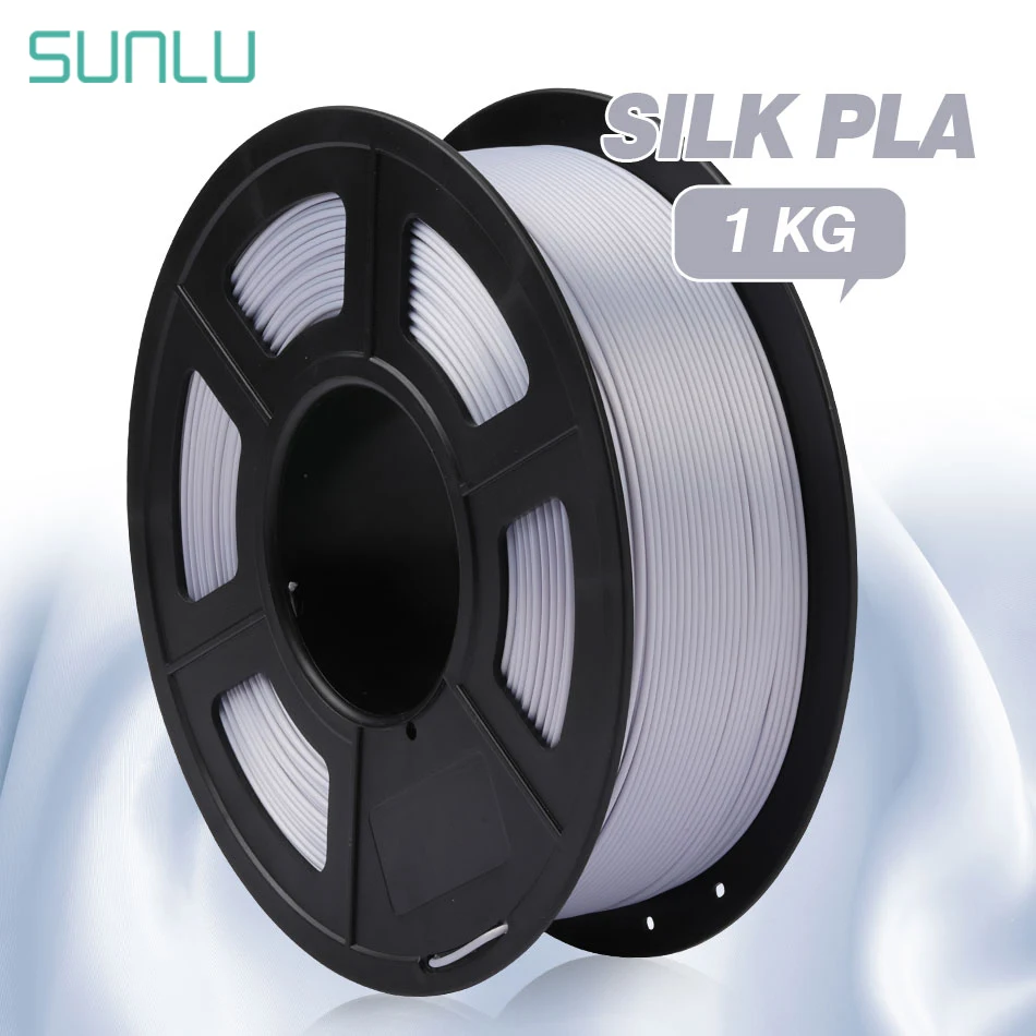 SUNLU 1 75 мм 3D нити Шелковый PLA кг с шелковой текстурой Пластик принтеры