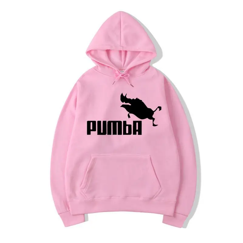 2019 Горячие Забавные милые толстовки для мужчин и женщин Pumba толстовка модная