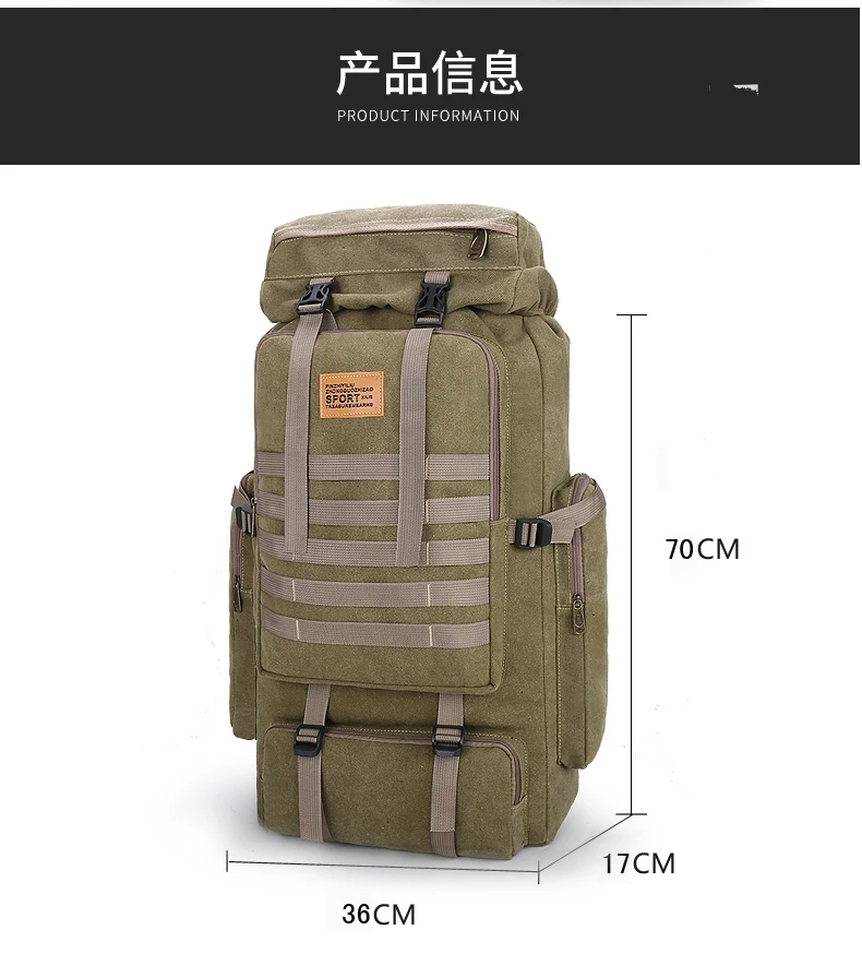 

Military Waterproof Backpack Tactical Army Rucksacks Outdoor Sports Camping Hiking Bag Trekking Fishing Hunting Bags 1000D Nylon