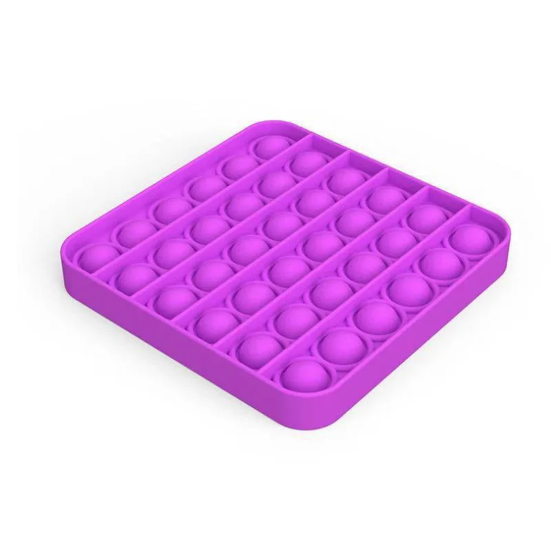 

Pop It Sensory Toy Set Stress Relief Toys Autism Anxiety Relief Stress Bubble Fidgets Toys For Kids Adults Random Color