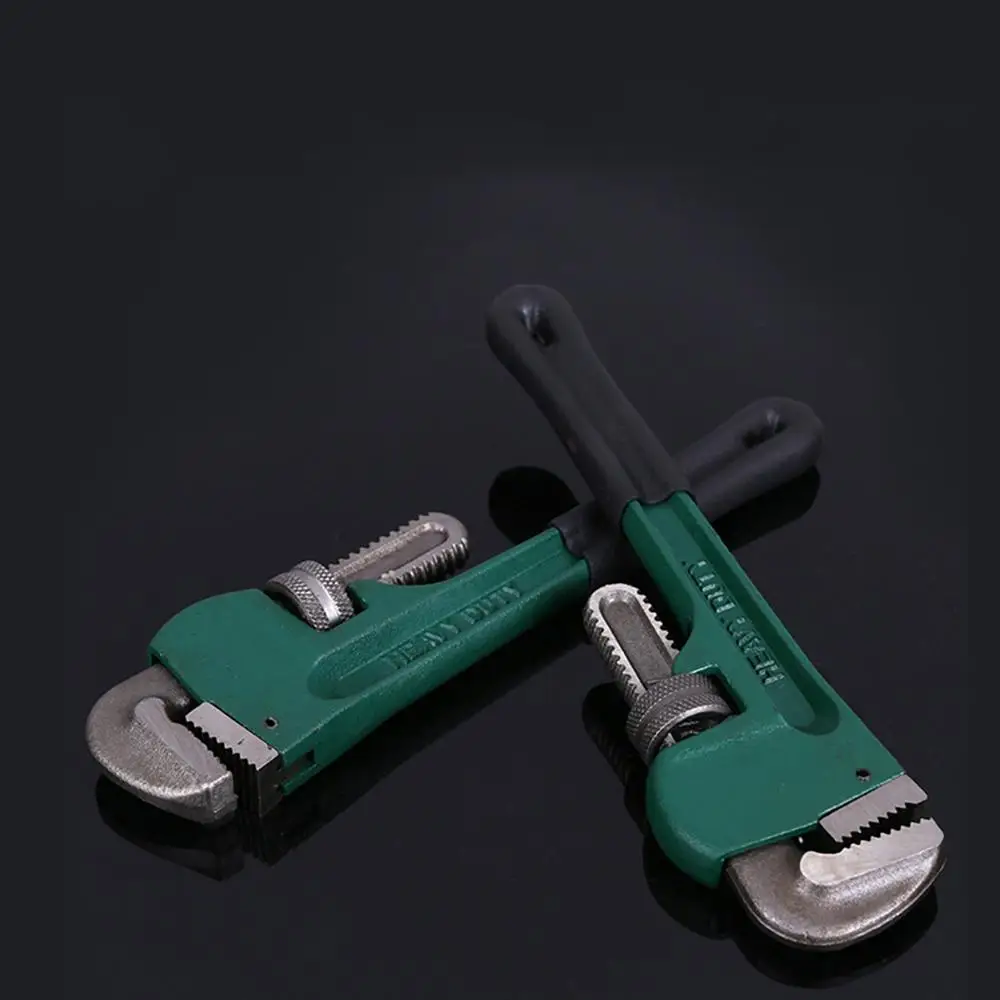 

10 Inch Fast Pipe Wrench pipe clamp Heavy Duty Plumbing pliers Manual Tools 45# Steel Anti-rust Anti-corrosion