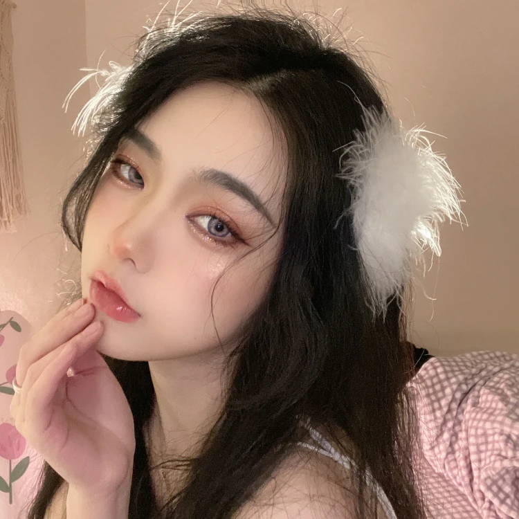 

Головной убор с перьями, заколка для волос в старинном японском стиле