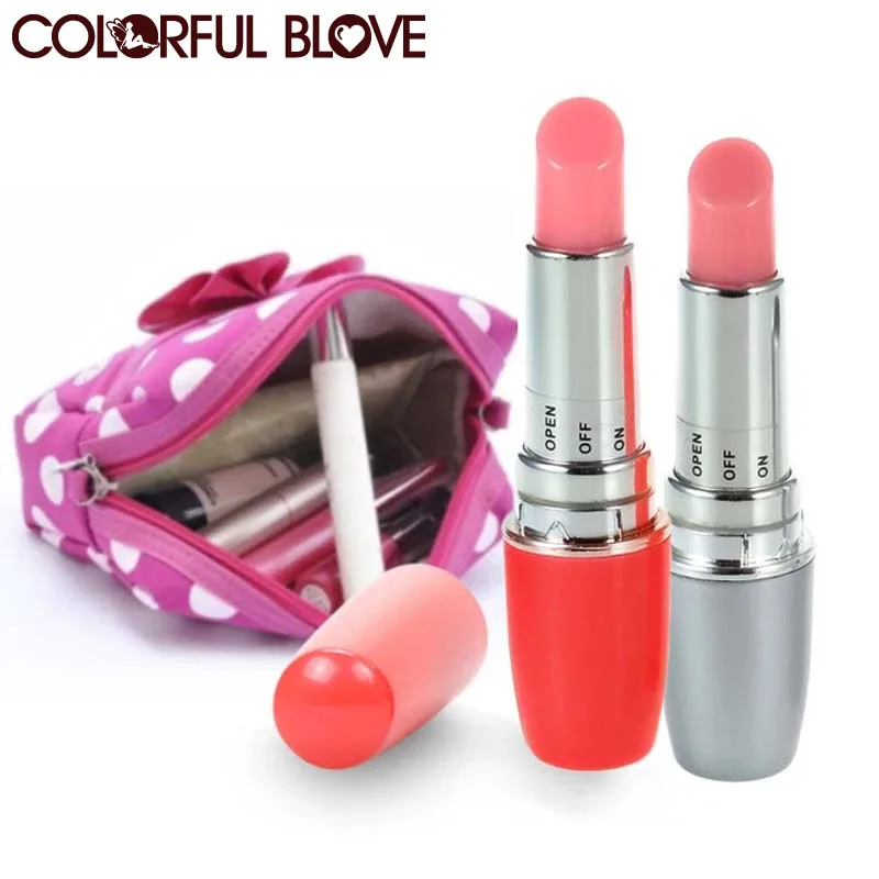 Интимные игрушки для женщин сдержанная губная помада вибратор мини пуля AV