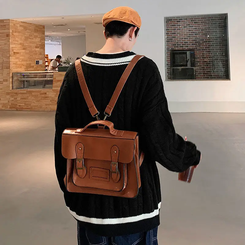 

Autumn and winter new British style V-Neck Sweater men's coat Korean Trend loose embroidered t-shirt men's coat