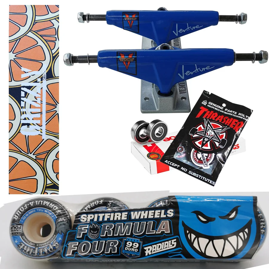 Плоские кованые колеса 5 25 дюйма венчурные скейтборды грузовики хорошего