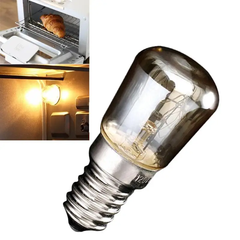 E14 лампочка для духовки 300 градусов лампы высокой температуры T25 светильник няя