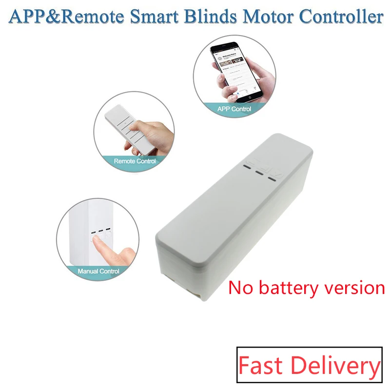 

Smart Life WiFi Motorized Blinds Driver Roller Shade Motor Tuya APP Timer Competible With Alexa Google Assistant Voice Control