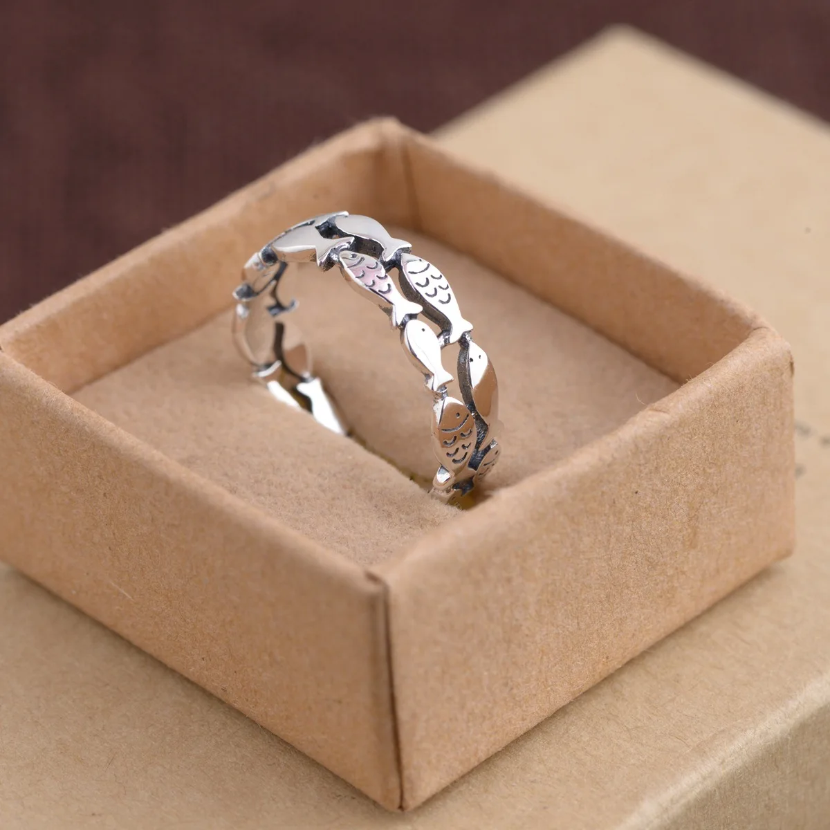 Кольцо для влюбленных из серебра 925 пробы архаизированное ремесло мужское и