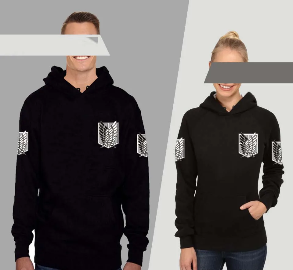 Горячая атака на Титанов толстовки свитшоты пальто Хэллоуин для вечерние НКИ