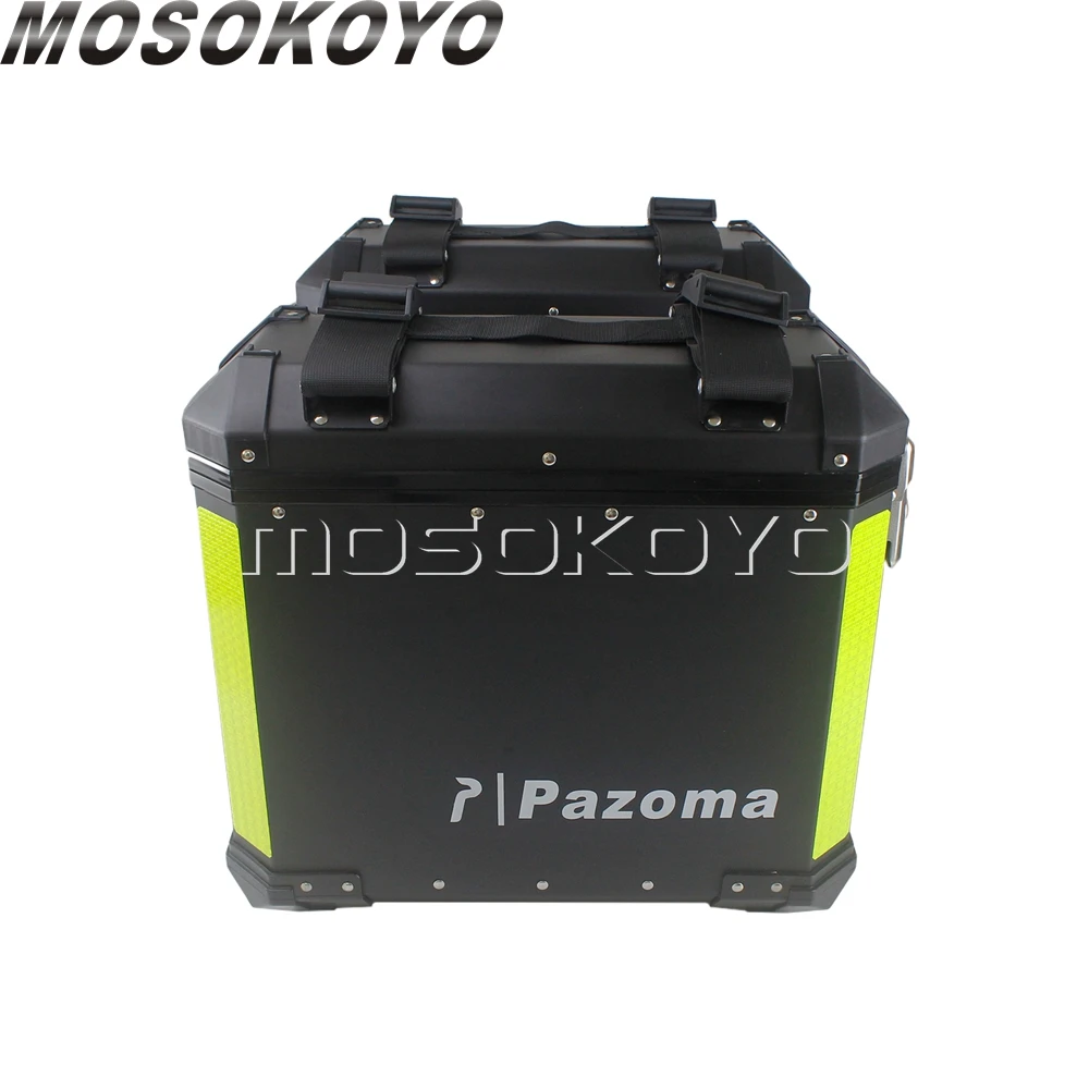 Алюминиевый боковой Чехол для мотоцикла 36 л 45 чемодан Honda Kawasaki BMW R1200GS F650GS 790 Adventure 1