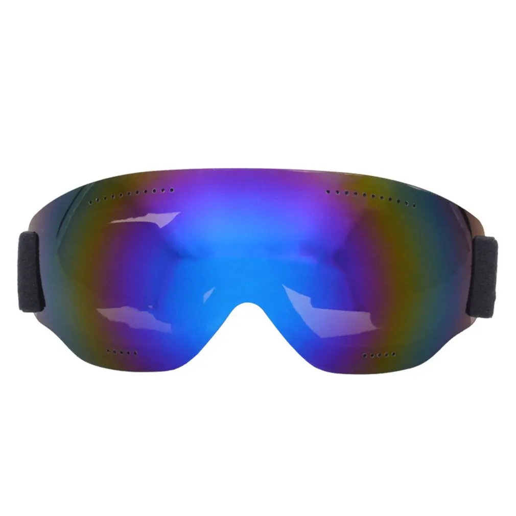 

Fashion Universal Single Layer Ski Goggles Big Spherical Snow Goggles Mountaineering Windproof Glasses For Adults And Children