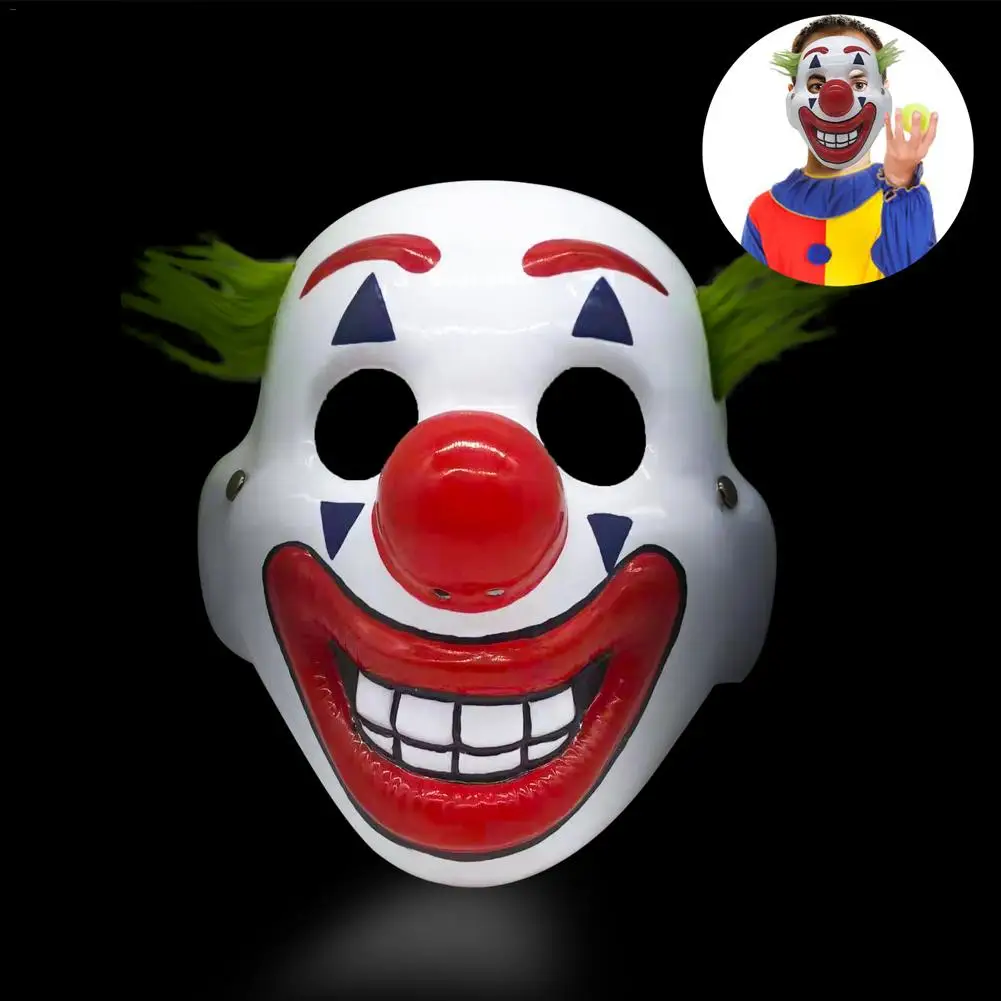 Clwon Joker Joaquin маска Феникса косплей реквизит ПВХ Бэтмен Хэллоуин маски Джокер