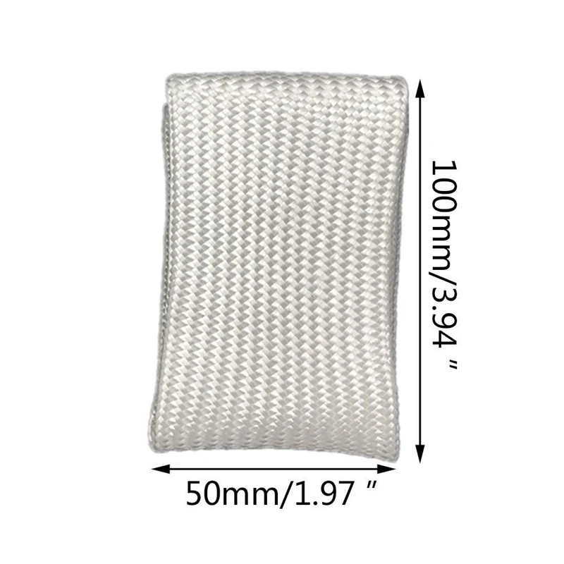 

2Pcs TIG Welding Finger Heat Shield Weld Protection Gloves Glass Fiber