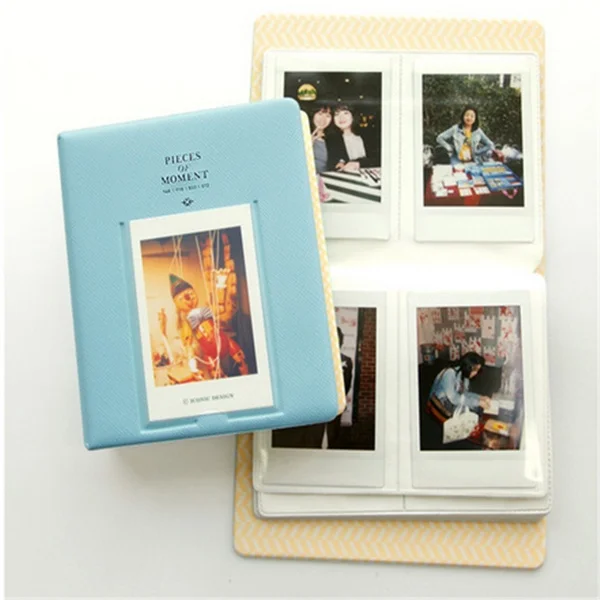 64 кармана 3 дюйма мини-пленка фотоальбом книга для Fujifilm Instax Mini 9 8 7s 70 25 90 мгновенная камера пленка кредитный держатель для карт