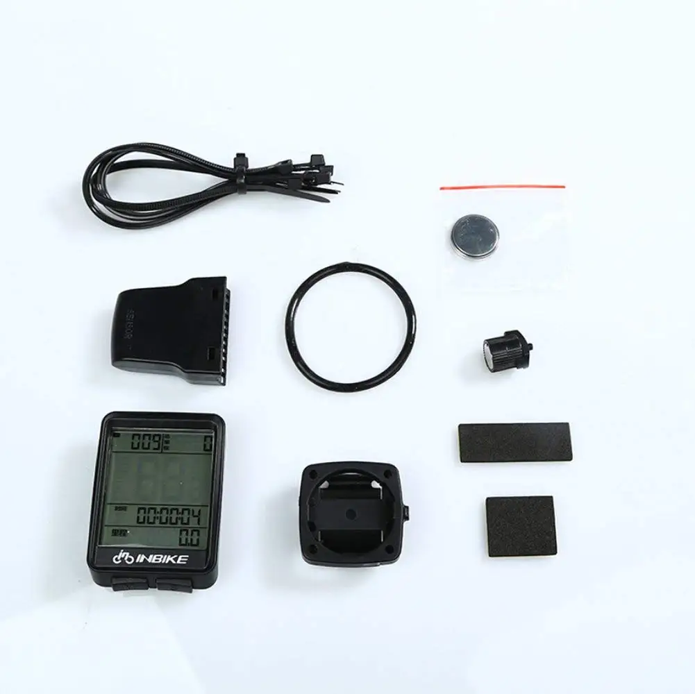 Водонепроницаемый велосипедный компьютер беспроводной и проводной МТВ одометр