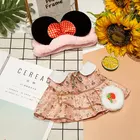 30 см LaLafanfan, одежда для кафе, утка, кавайная утка с одеждой, плюшевые игрушки, мягкие набивные куклы, аксессуары, женский подарок