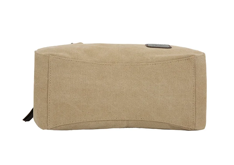 

High-quality Canvas Top-handle Handbag Multi-functional Large Capacity Shoulder Bags with Three Top Pockets