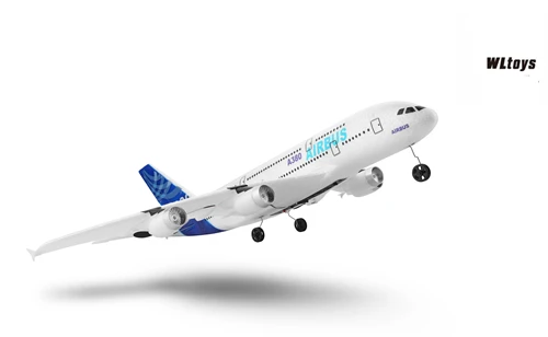 Новинка, WLtoys Airbus A380, игрушки для самолета, 2,4G, 3Ch, радиоуправляемый самолет, фиксированное крыло, самолет, уличные игрушки, Дрон, A120-A380, радиоуправляемый самолет, игрушки